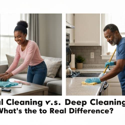 General Cleaning vs. Deep Cleaning: What’s the Real Difference?
