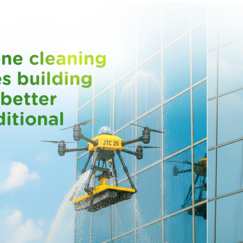 WHY DRONE CLEANING PRESERVES BUILDING EXTERIOR BETTER THAN TRADITIONAL CLEANING